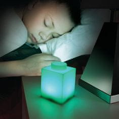 LEGO LED Lite Classic Silikonová kostka noční světlo - zelená