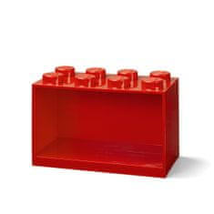 LEGO Storage Brick 8 závěsná police - červená