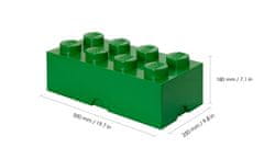 LEGO Storage úložný box 8 - tmavě zelená