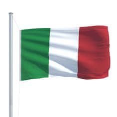 Vidaxl Italská vlajka 90 x 150 cm