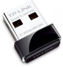 TP-Link TL-WN725N NANO 150Mbps bezdrátová síťová karta, USB 2.0 KOM0355
