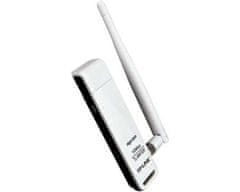 TP-Link TP-LINK Bezdrátový USB adaptér TL-WN722N + 4dBi anténa bílý KOM0047