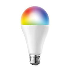 Solight  LED SMART WIFI žárovka A65 15W/230W/E27/RGB+CCT/ 1350Lm/270°/Dim