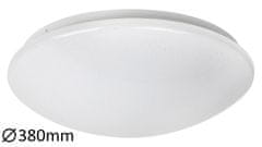 Rabalux  LED přisazené stropní svítidlo Lucas 24W | 1370lm | 4000K| IP20 | 38cm - kruhové bílé