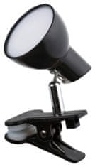 Rabalux  NOAH LED lampička s klipem 5W | 360lm | 3000K - černá