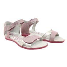 Dívčí sandály 4333 růžové velikost 35