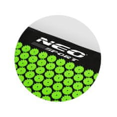 Neo-Sport Akupresurní podložka s hroty Neo-Sport NS-900 černo-zelená