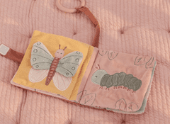 Little Dutch Závěsná plyšová knížka Květiny a motýli