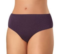 Andrie PS 2868 tmavě fialové dámské kalhotky Barva: fialová tmavá, Velikost: XL