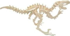 Woodcraft  Dřevěné 3D puzzle Velociraptor
