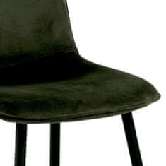 Actona Jídelní židle Delmy olivově zelená