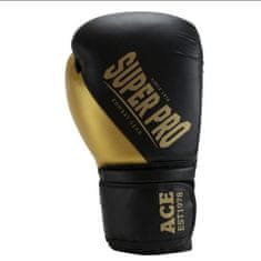 SUPER PRO Boxerské rukavice Super Pro Combat Gear Ace - černé