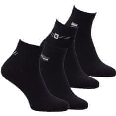 Zdravé Ponožky Zdravé ponožky pánské letní nadměrné jednobarevné designové černé ponožky 73010X24 4pack, 47-50