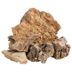 Greatstore Dračí kameny 10 kg hnědé 5–30 cm