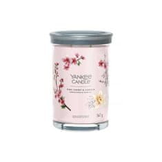 Yankee Candle Aromatická svíčka Signature tumbler velký Pink Cherry Vanilla 567 g