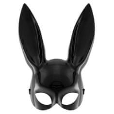 PartyPal Maska Sexy Zaječice černá plast