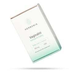Herbonia Vaginální konopné čípky, 10 kusů