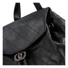 Maria C. Dámský koženkový batoh Pearl, černý
