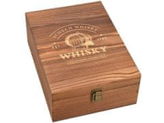 G. Wurm Velký whisky set v luxusní dřevěné krabičce
