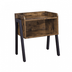 DOCHTMANN Noční stolek industriální, rustikální 42 x 35 x 52 cm