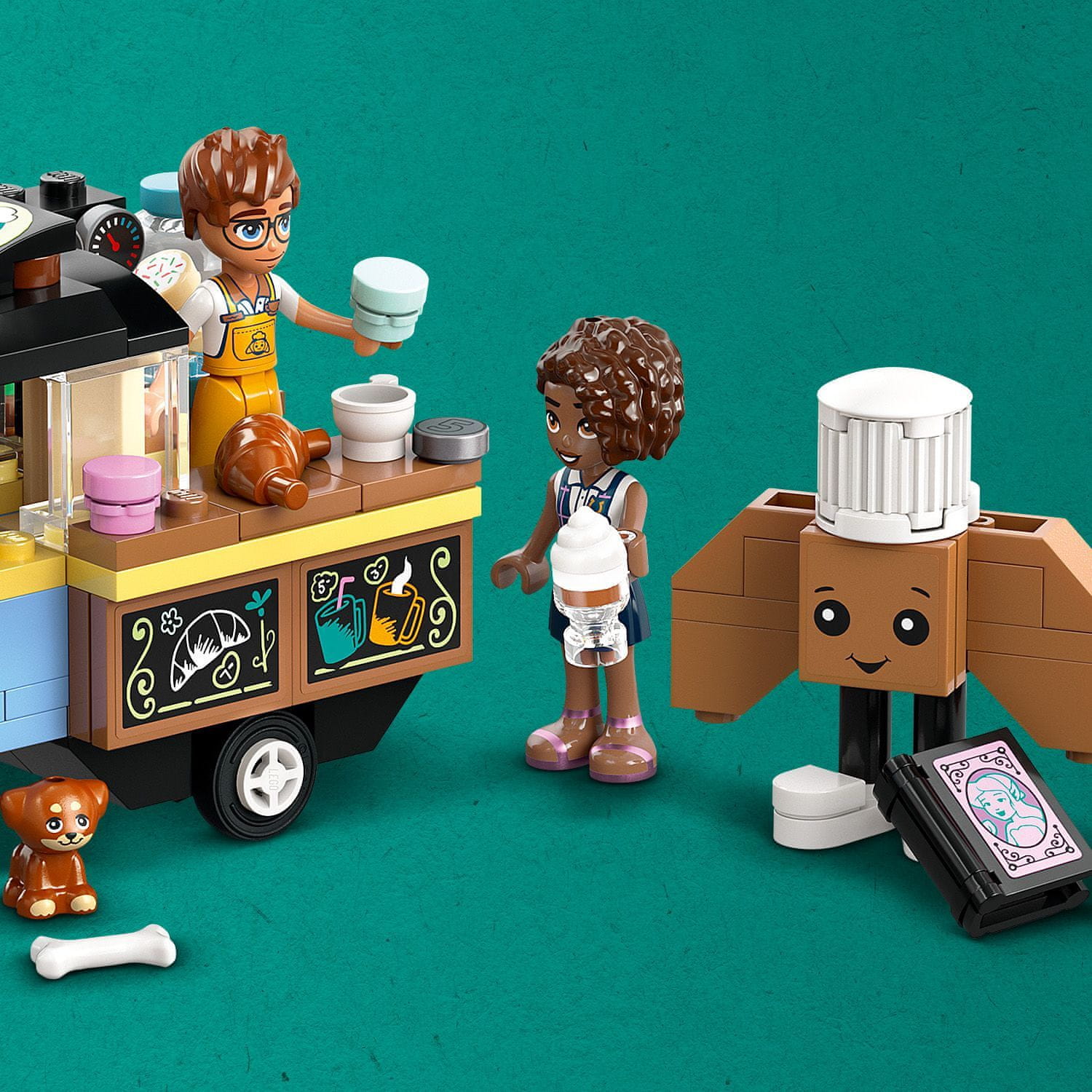 LEGO Friends 42606 Pojízdný stánek s pečivem