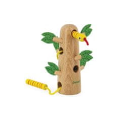 Janod Provlékací hračka - tropický strom Janod Varianta: Provlékací hračka - tropický strom