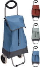 everGO Nákupní taška na kolečkách 30 l Barva: Modrá