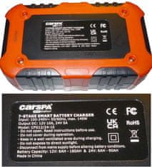 HADEX Nabíječka s automatikou CFG12/24-10 pro Pb a LiFePO4 baterie
