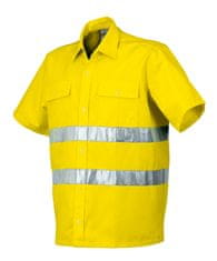 Industrial Starter Košile reflexní s límečkem, žlutá, XXL