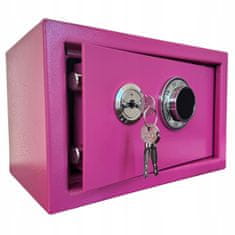 Inny Sejf domowy szyfrowy mechaniczny skrytka kasetka różowy stylowy design