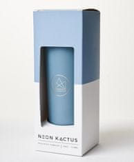 Neon Kactus , Designový nerez hrnek, 710 ml | modrý