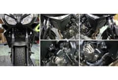 SEFIS TECH padací protektory Yamaha MT-07 / TRACER / XSR 2014-2022 - Barva : Černá