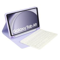 Tech-protect SC Pen pouzdro s klávesnicí na Samsung Galaxy Tab A9 8.7'', fialové