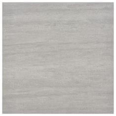 Vidaxl Samolepicí podlahové desky 20 ks PVC 1,86 m² šedé tupované
