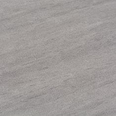 Vidaxl Samolepicí podlahové desky 20 ks PVC 1,86 m² šedé tupované