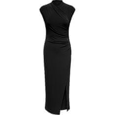 Jacqueline de Yong Dámské šaty JDYMISTY Regular Fit 15317550 Black (Velikost L)