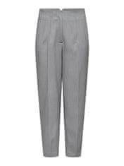 ONLY Dámské kalhoty ONLRAVEN Regular Fit 15298565 Light Grey Melange (Velikost 40/32)