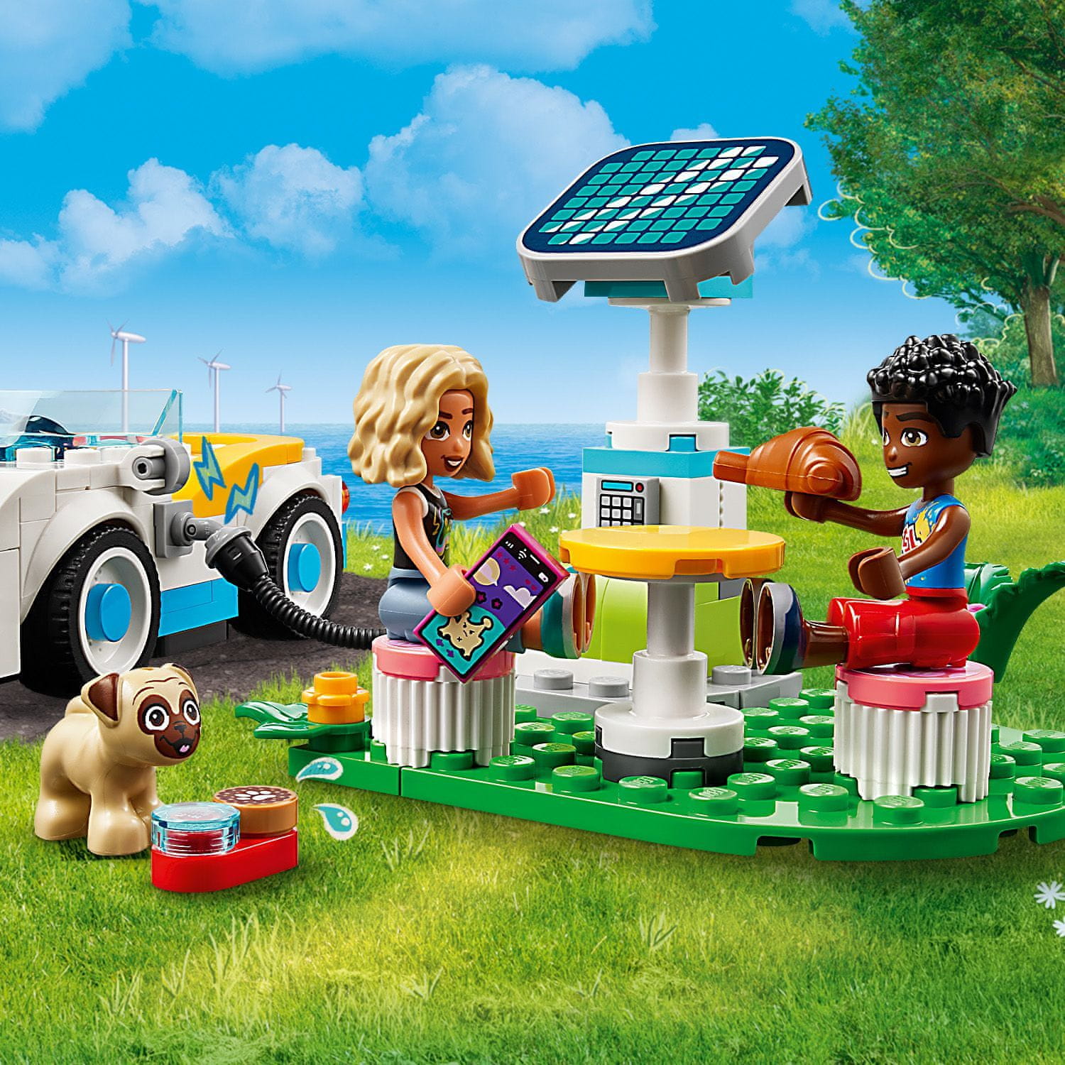 LEGO Friends 42609 Elektromobil s nabíječkou