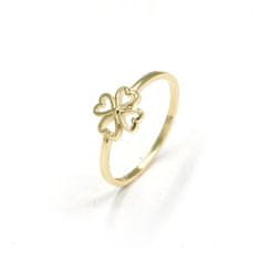 Pattic Zlatý prsten AU 585/1000 1,35 gr CA236701Y-54