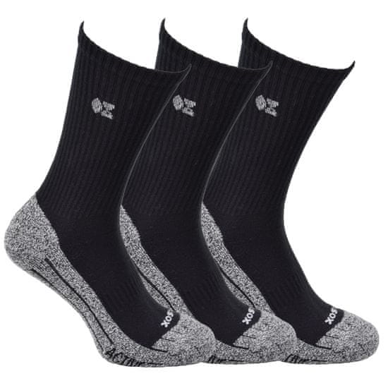 OXSOX OXSOX Active pánské bavlněné antibakteriální sportovní froté ponožky 5101123 3pack