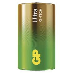 GP Alkalická baterie GP Ultra D (LR20), 2 ks