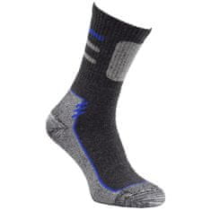 OXSOX OXSOX Active pánské jednobarevné bavlněné sportovní froté ponožky 5100322 3pack, šedá, 43-46