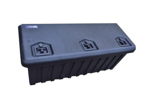 AM NOSIČE Přepravní box k nosiči na tažné, vel. 1250×520×500mm
