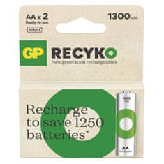 GP Nabíjecí baterie GP ReCyko 1300 AA (HR6), 2 ks