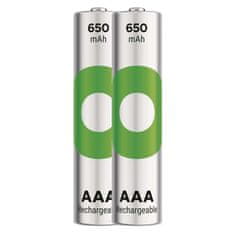 GP Nabíjecí baterie GP ReCyko 650 AAA (HR03), 2 ks