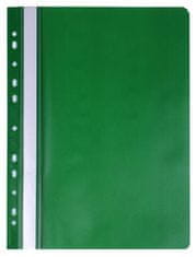 Victoria Desky s rychlovazačem, europerforace, zelené, PP, A4