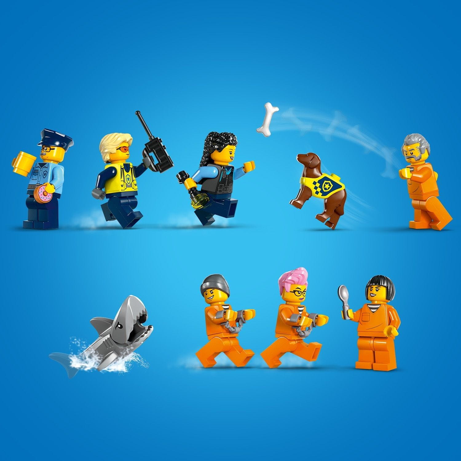 LEGO City 60419 Polícia a väzenie na ostrove