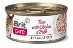 Brit BRIT CARE cat konz. ADULT TUNA/chicken/milk - 70g