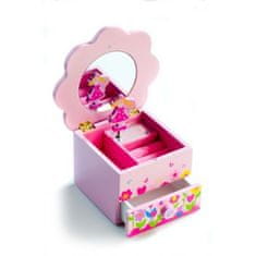 Teddies Hrací skříňka na šperky Princess