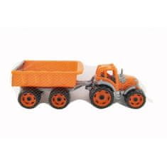 Teddies Traktor s vlečkou - 53cm, 2 barvy